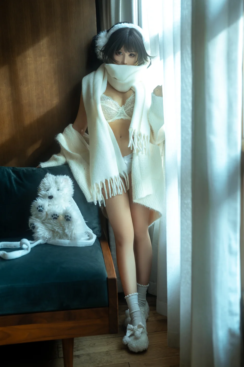 铁手叫兽 - &蠢沫沫 白毛衣 [18P,1V-1.16GB] tg@simisebaisi 【丝足阁】004.webp